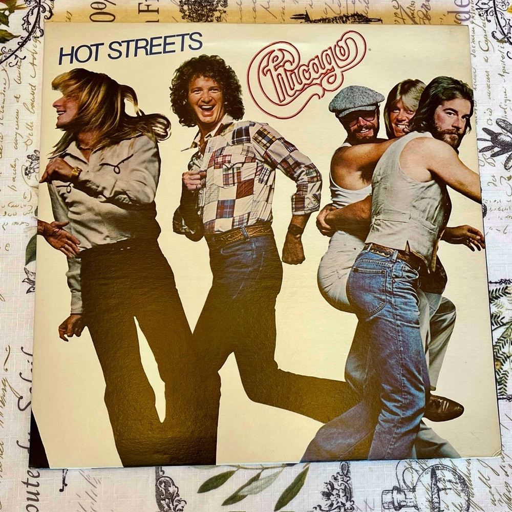 Vintage 1978 Chicago Hot Streets Vinyl Record
